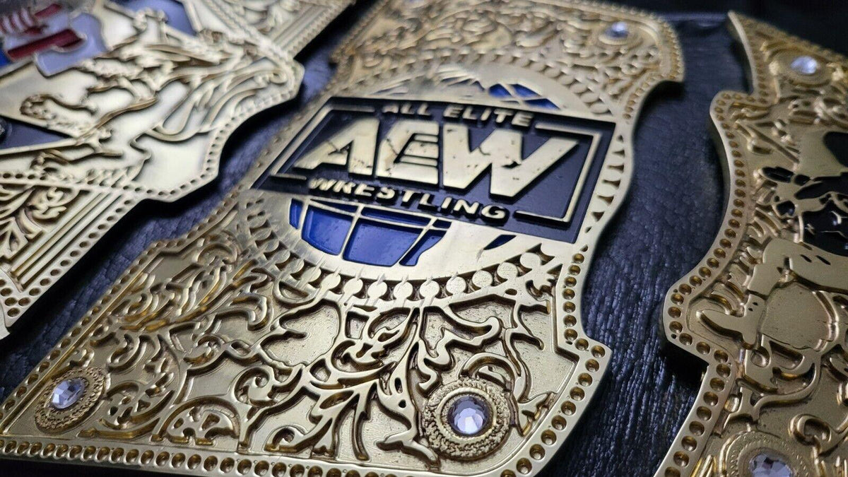 AEW All ATLANTIC CNC MADE CHAMPIONSHIP BELT