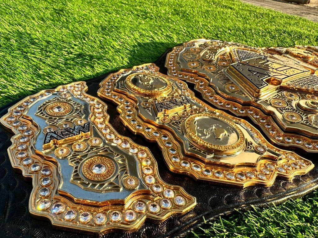 AEW CHAMPION HEAVYWEIGHT CNC MADE CHAMPIONSHIP BELT