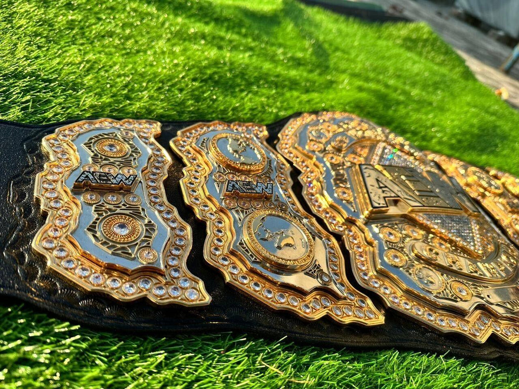 AEW CHAMPION HEAVYWEIGHT CNC MADE CHAMPIONSHIP BELT