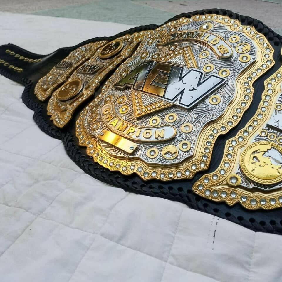 AEW HEAVYWEIGHT CHAMPIONSHIP BELT 24K GOLD REPLICA