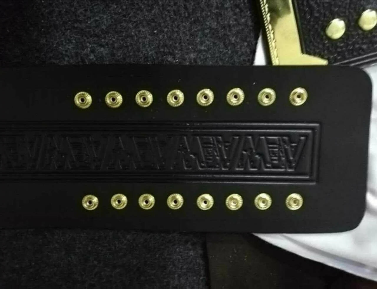 AEW HEAVYWEIGHT BRASS CHAMPIONSHIP BELT REPLICA