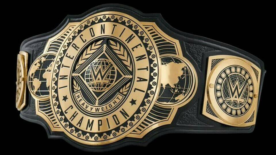 WWE Intercontinental 2019 Brass Championship Belt